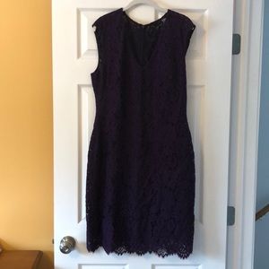 Purple lace dress size 12